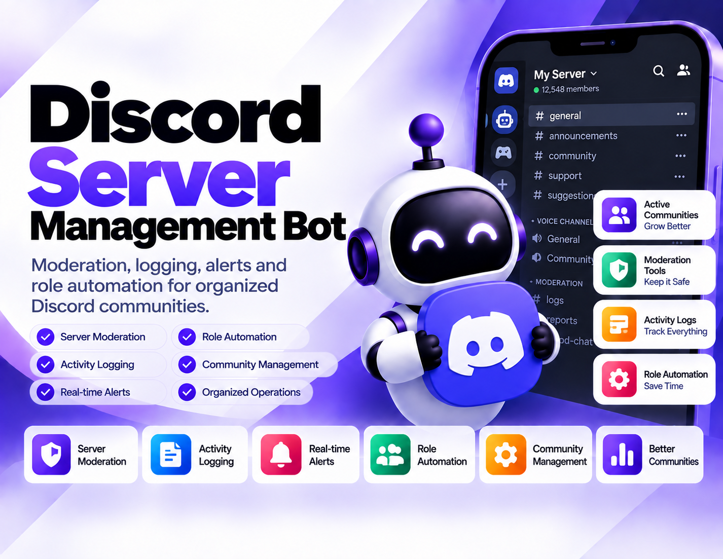 Discord Server Management Bot