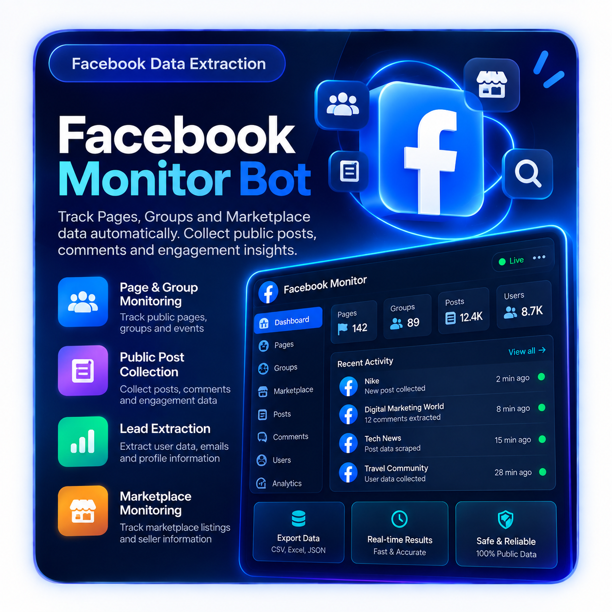 Facebook Data Scraper