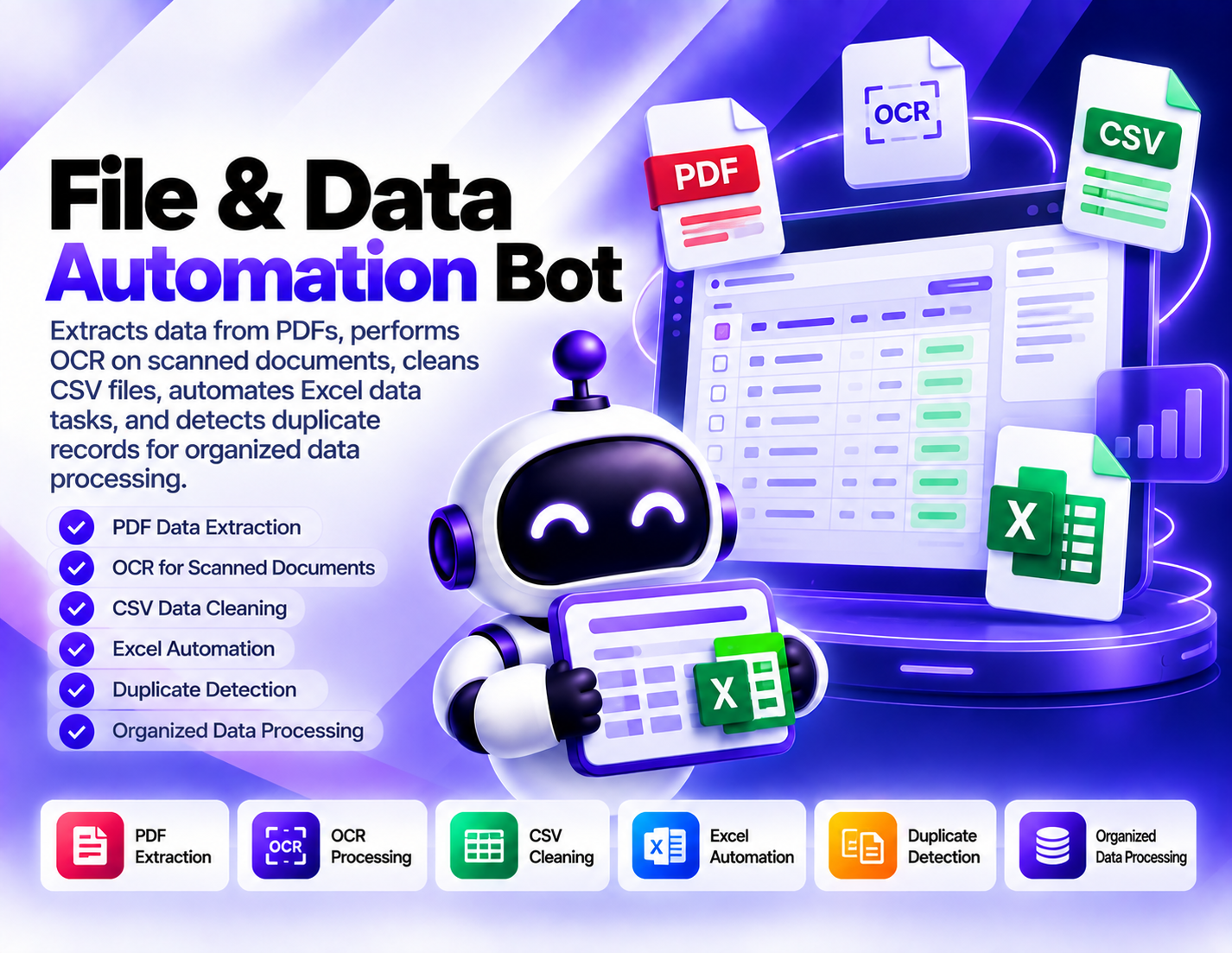 File & Data Automation Bot