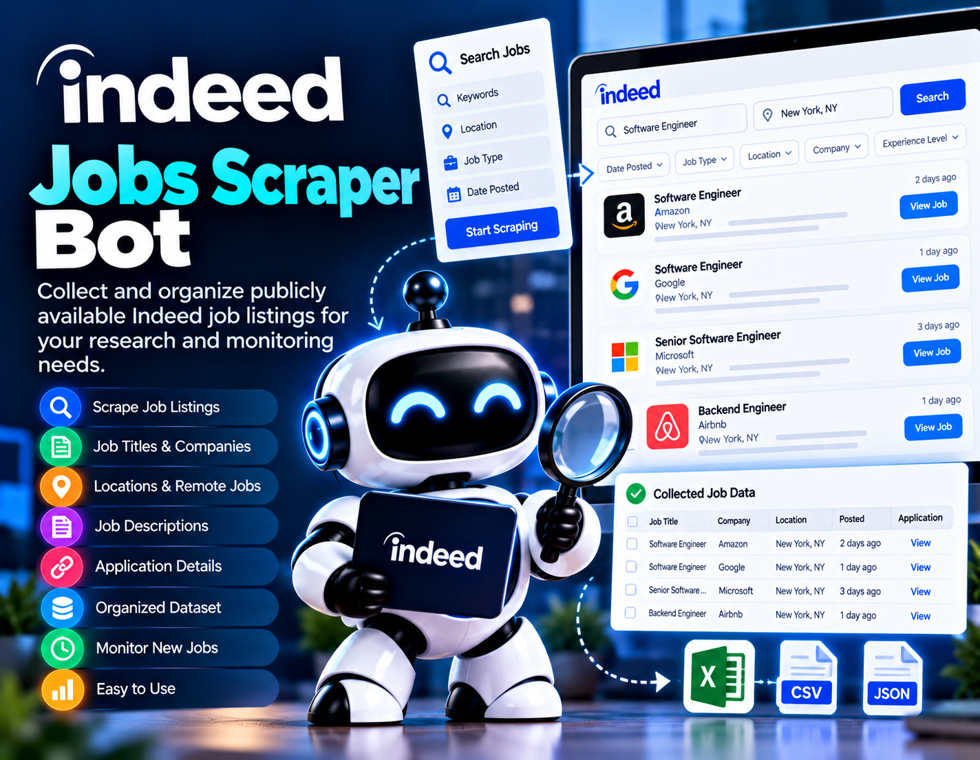 Indeed Jobs Scraper Bot