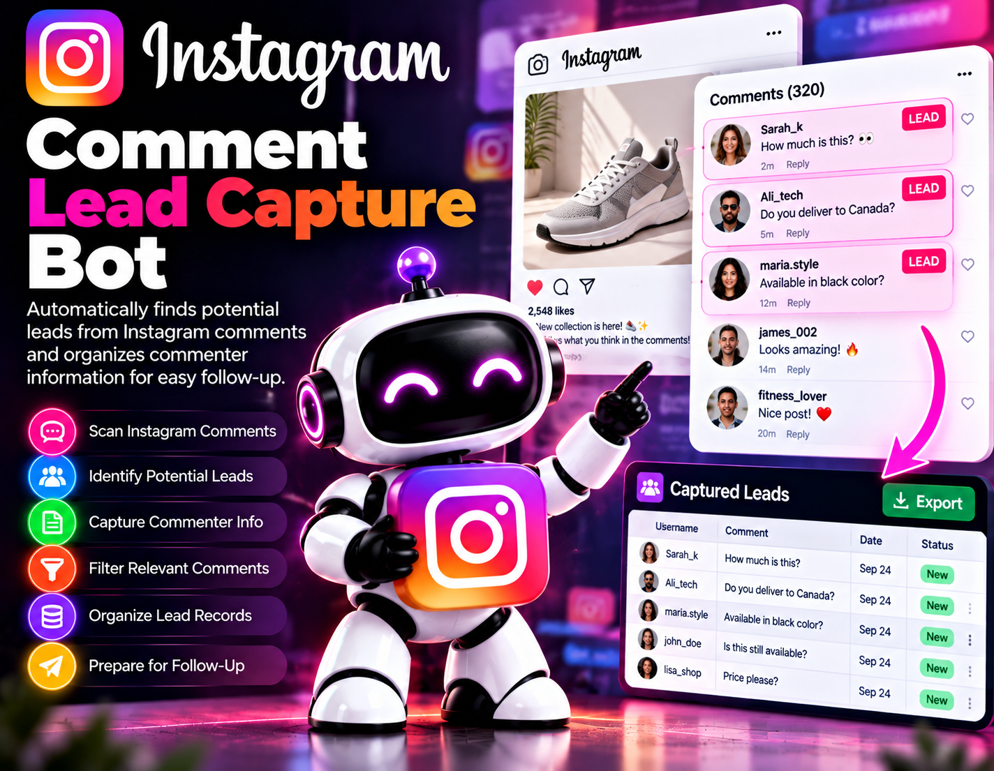 Instagram Comment Lead Capture Bot