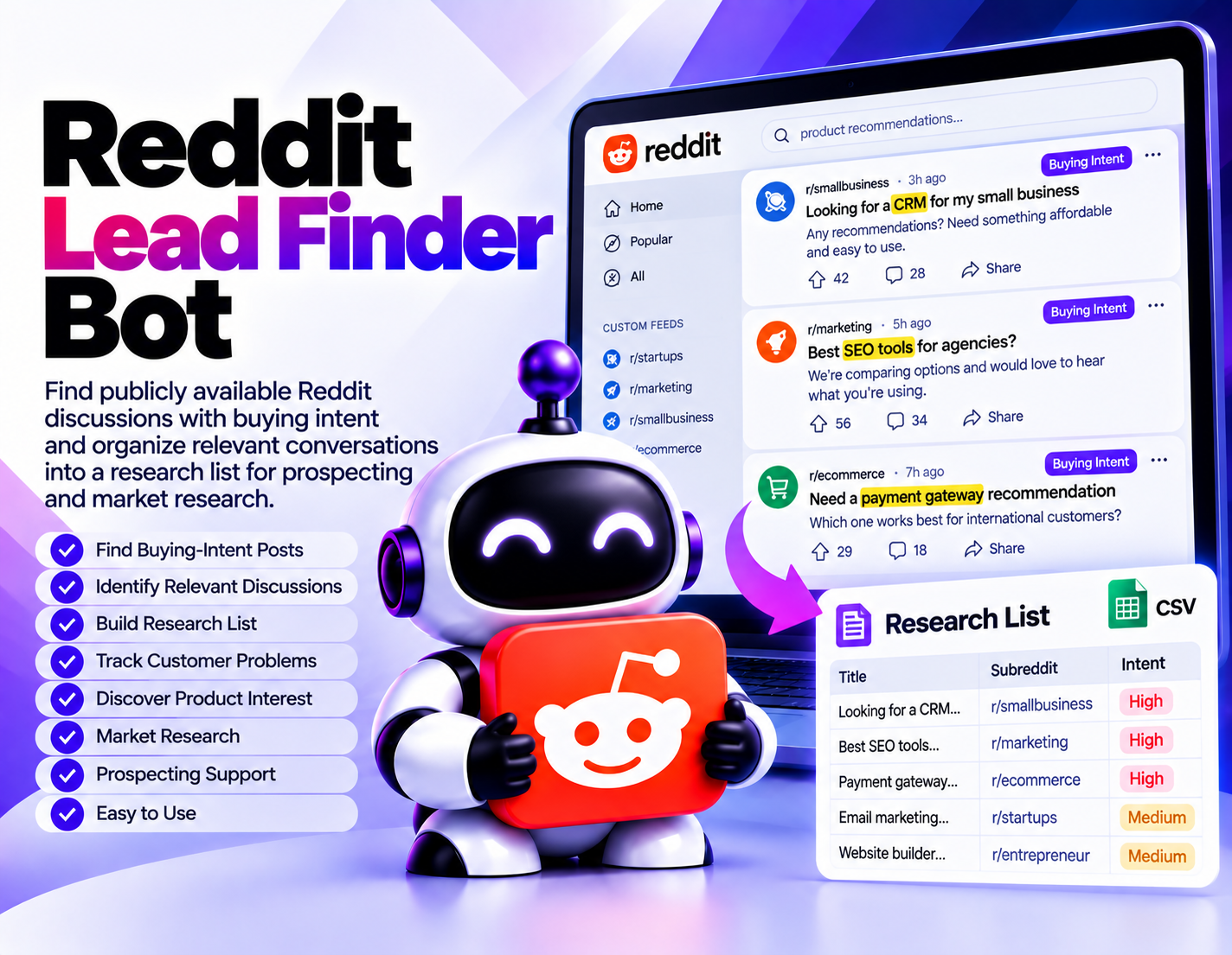Reddit Lead Finder Bot