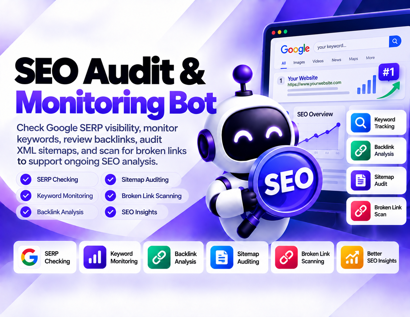 SEO Audit & Monitoring Bot
