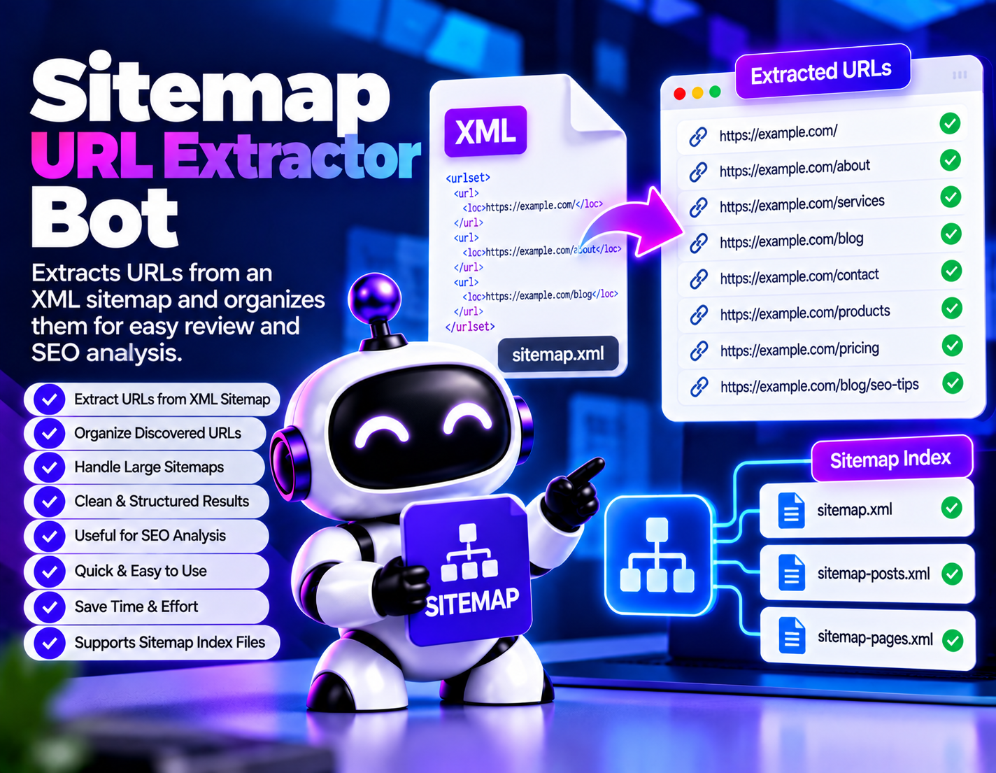 Sitemap URL Extractor Bot