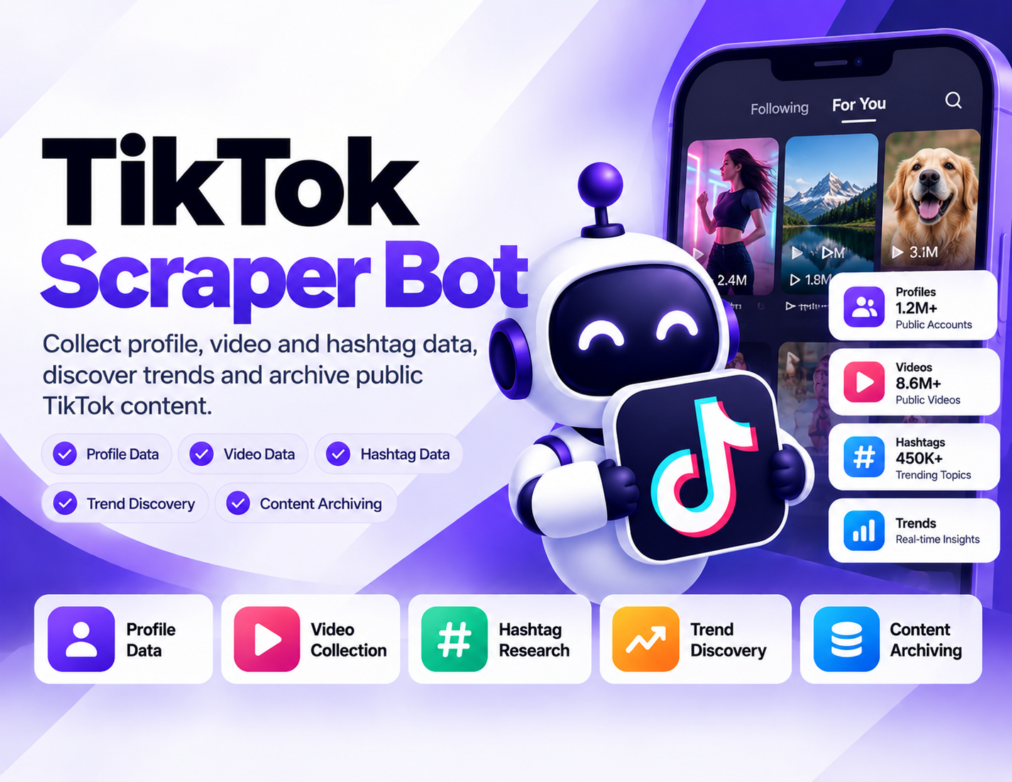 TikTok Data Scraper Bot