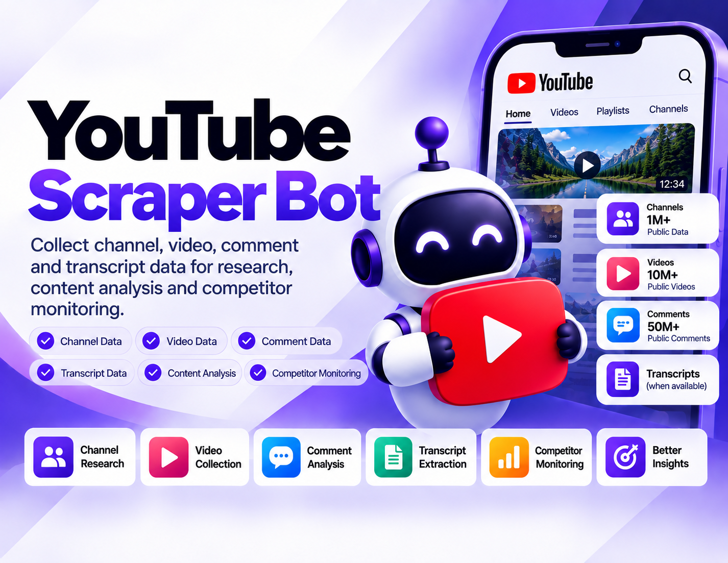 YouTube Scraper Bot